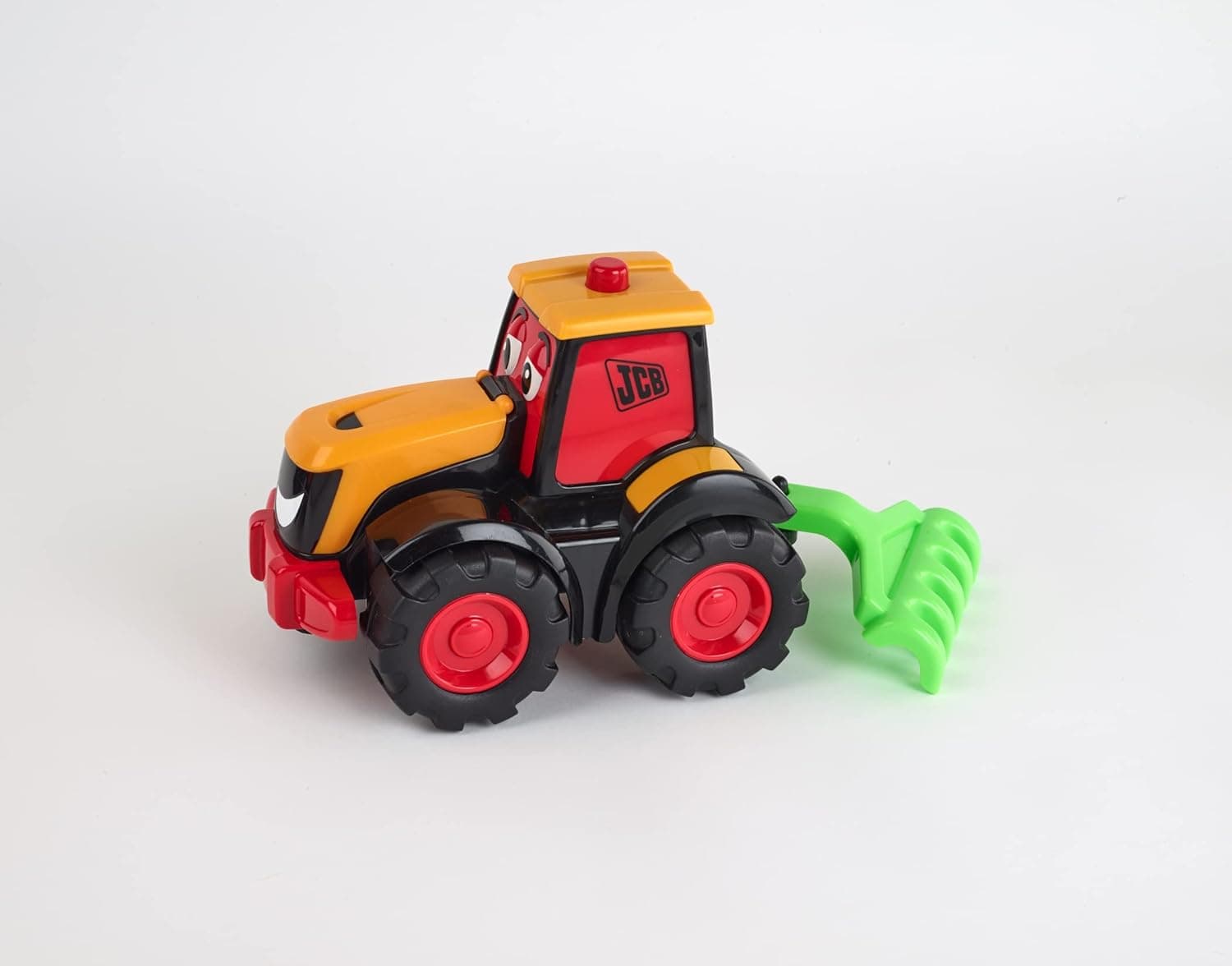 JCB Freddie Fastrac Dumptruck, Supersized Push Along Construction Toy Truck for Kids & Boys, Yellow