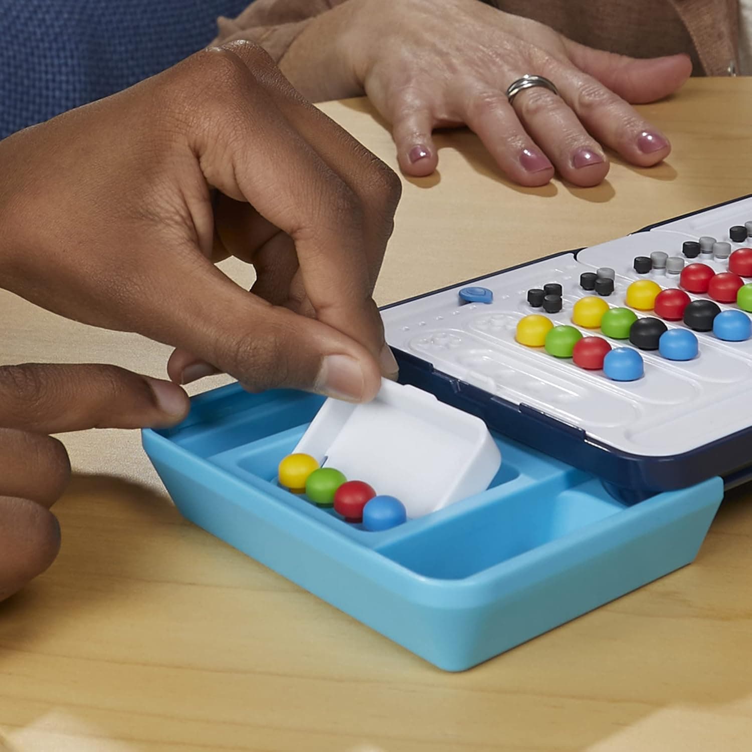 Hasbro Gaming Mastermind Game for Families and Children, Who Cracks the Secret Colour Code, Gift for Families, Family Game view 5
