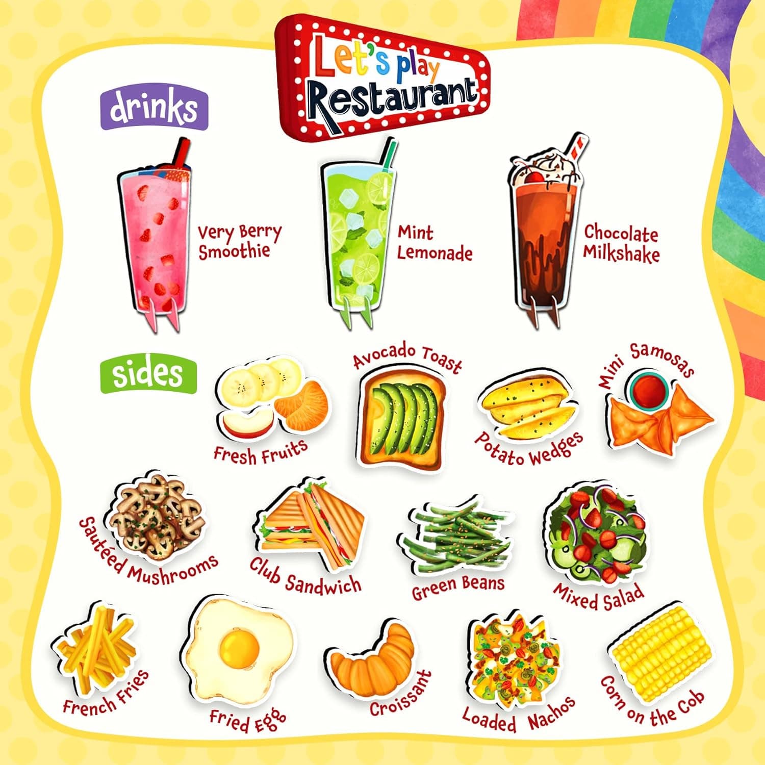 Skillmatics Pretend Play Playset  Restaurant Playset view 3