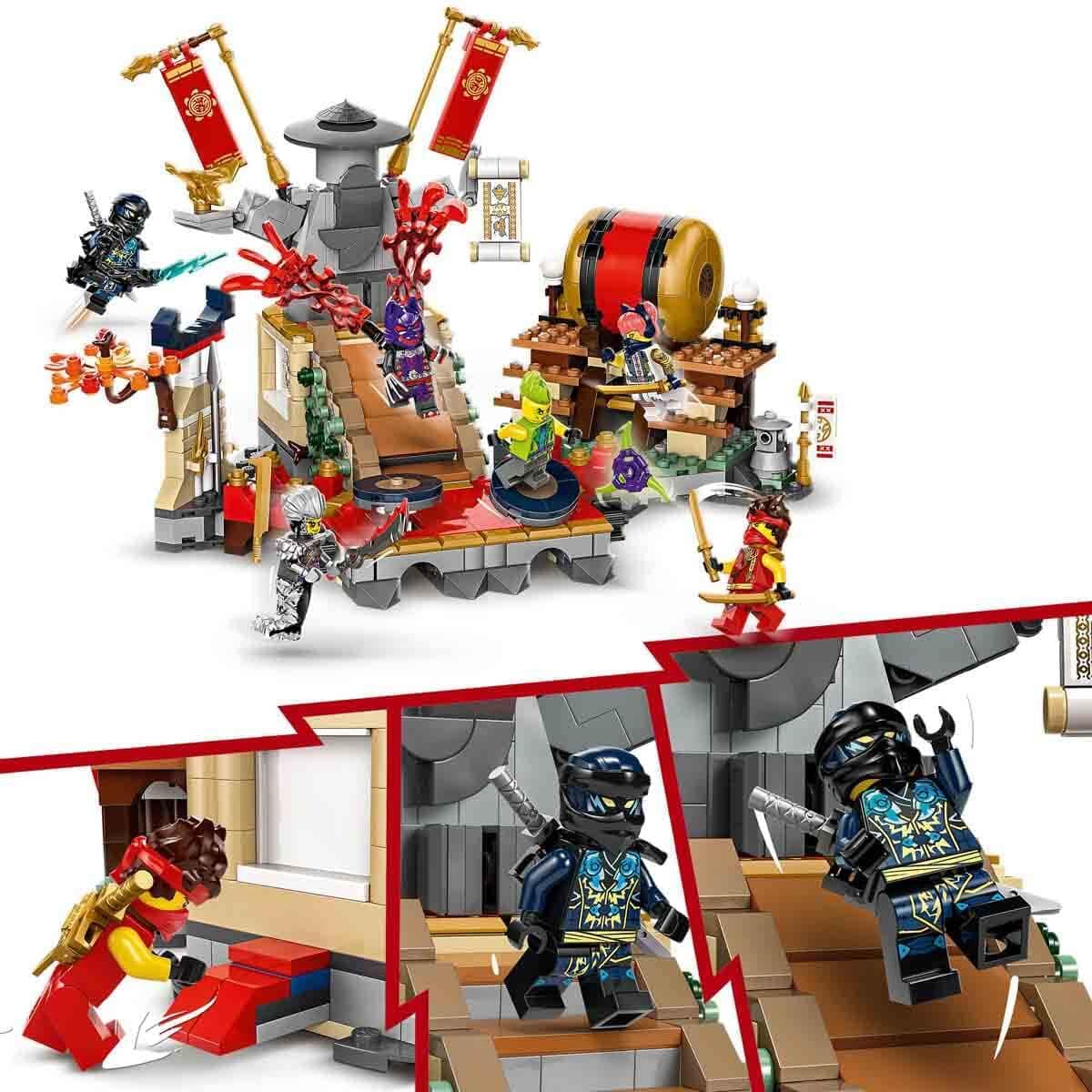 LEGO NINJAGO Tournament Battle Arena Playset 71818 Building Blocks for 18+ Gift view 4