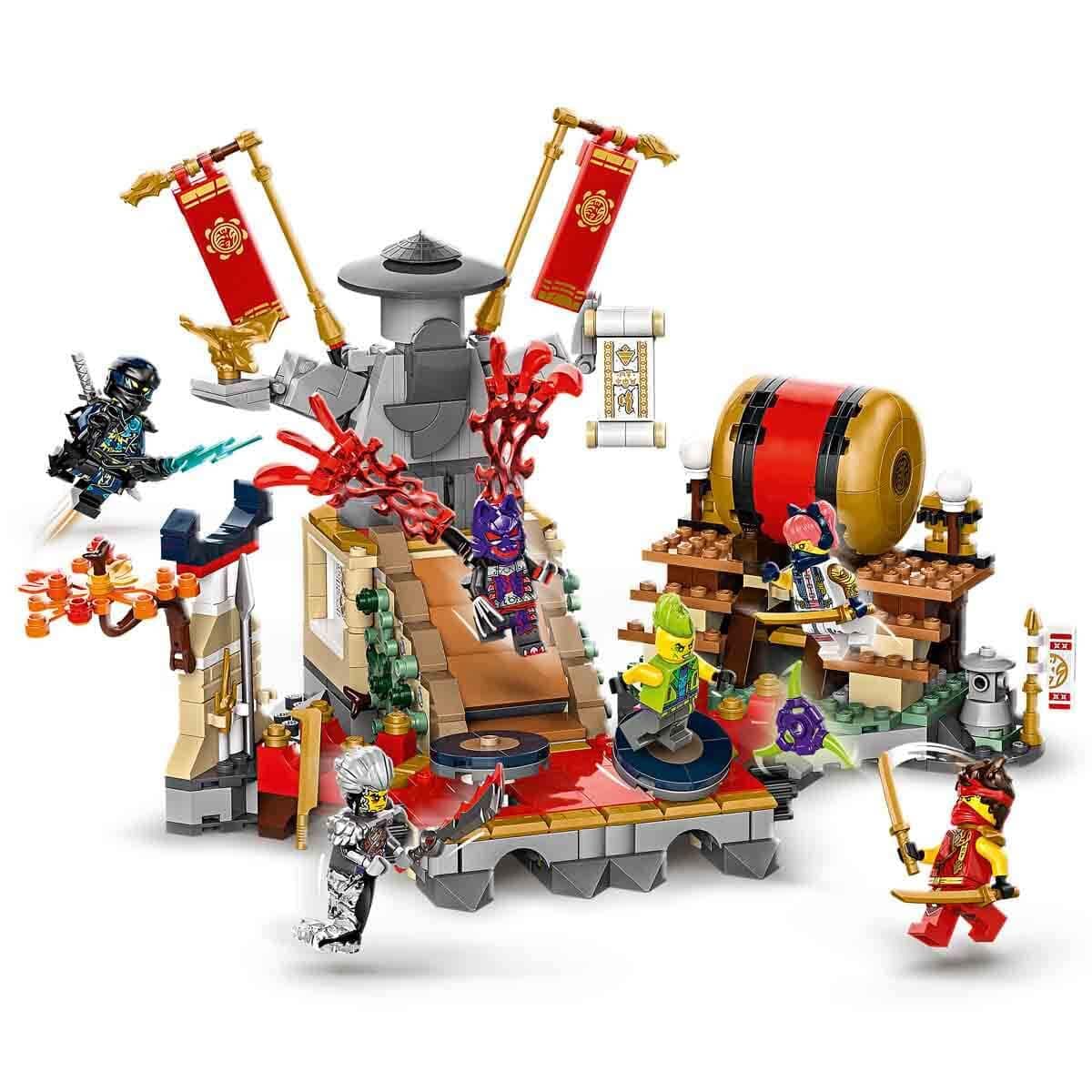 LEGO NINJAGO Tournament Battle Arena Playset 71818 Building Blocks for 18+ Gift view 3