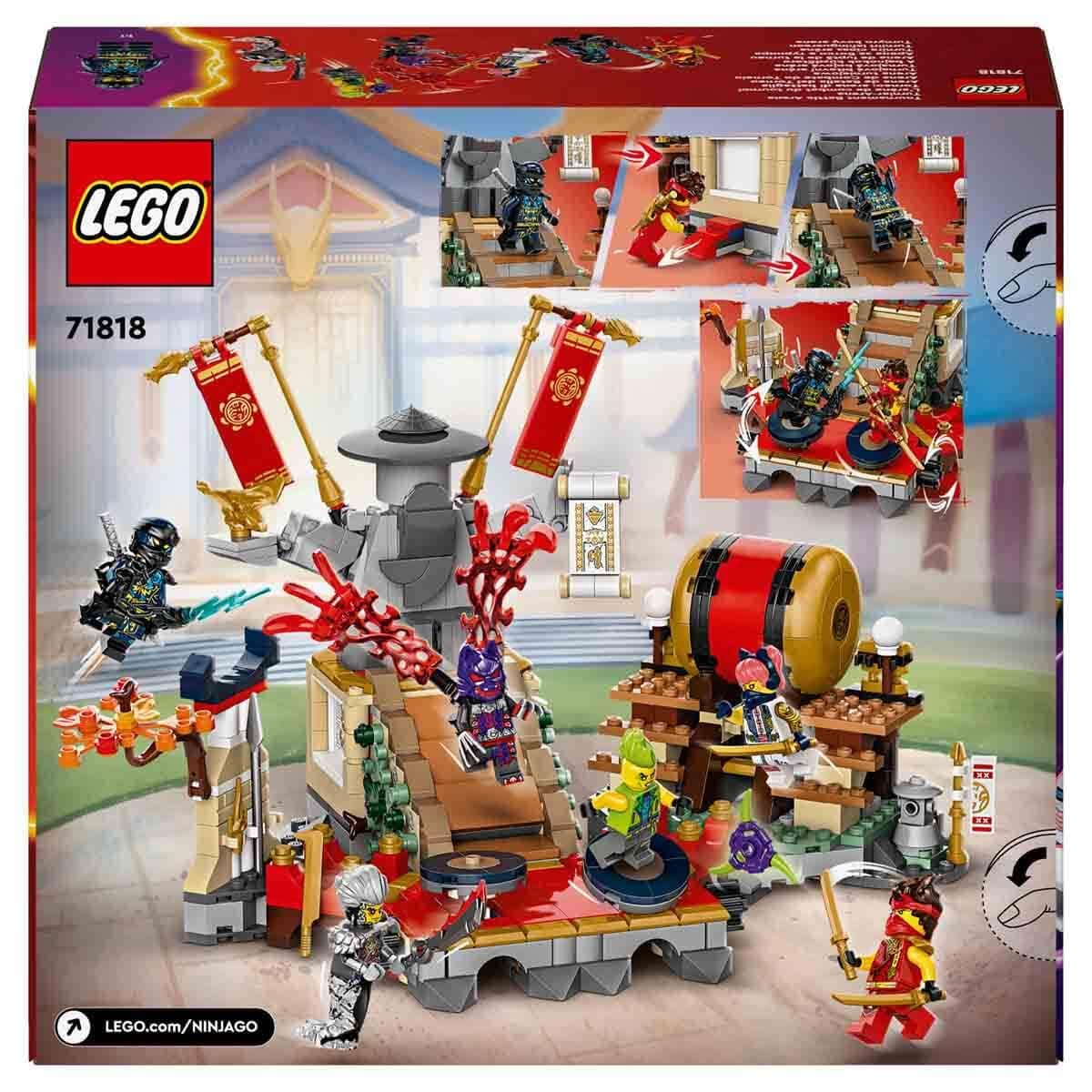 LEGO NINJAGO Tournament Battle Arena Playset 71818 Building Blocks for 18+ Gift