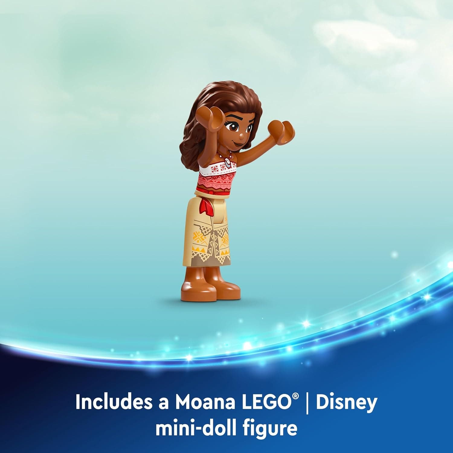 LEGO ǀ Disney Moana’s Flowerpot Buildable Flower Toy 43252 Building Blocks Toys for 9+ Gift for Boys and Girls