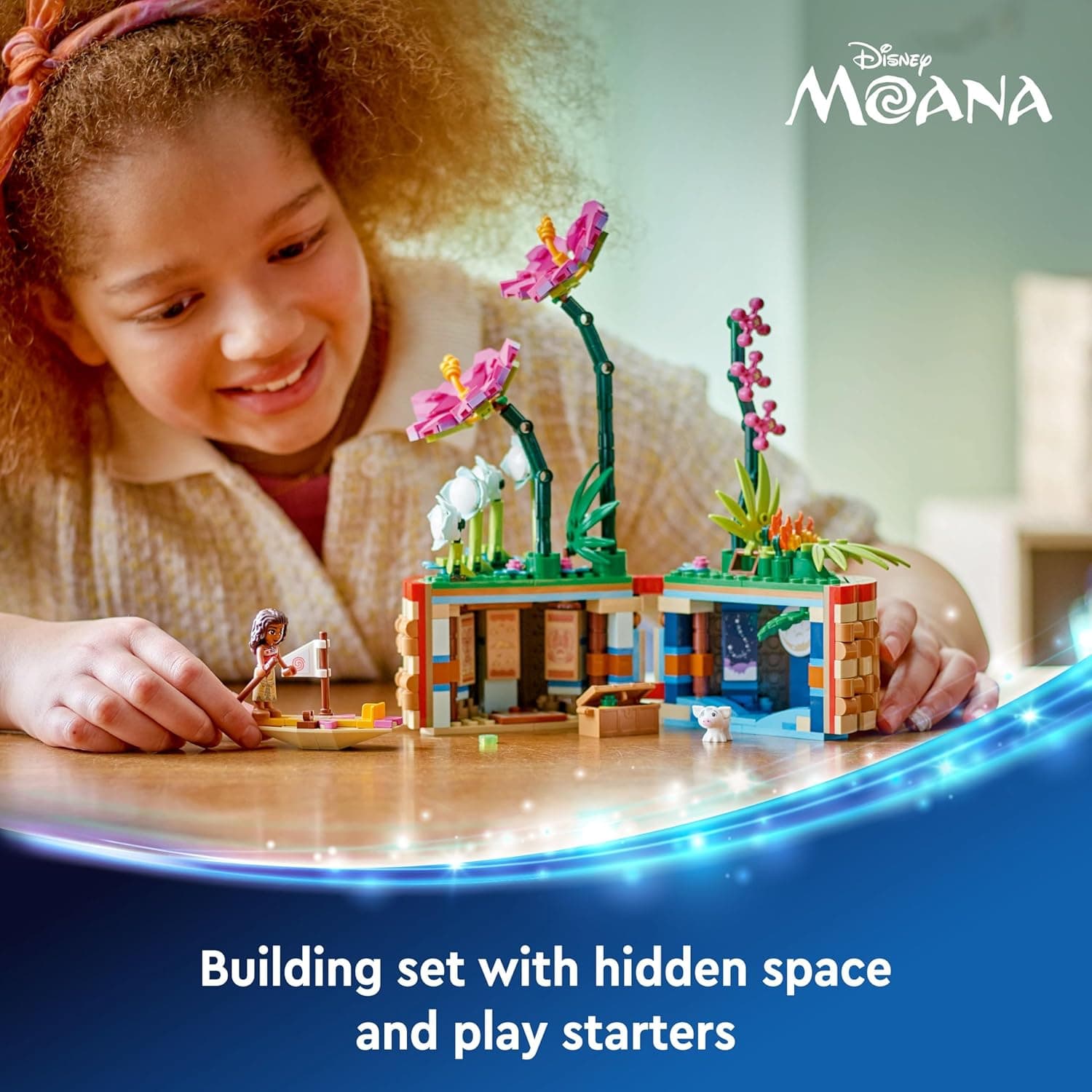 LEGO ǀ Disney Moana’s Flowerpot Buildable Flower Toy 43252 Building Blocks Toys for 9+ Gift for Boys and Girls view 4