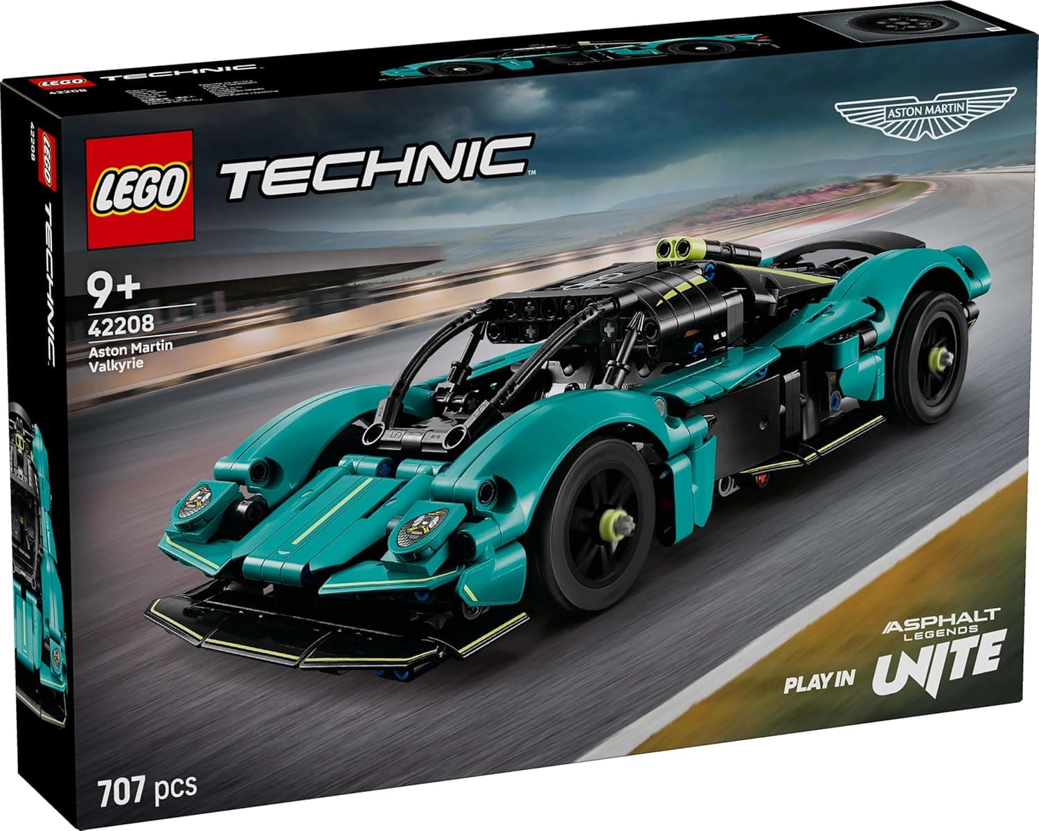 LEGO Technic Aston Martin Valkyrie Buildable Car Model Kit 42208 Building Blocks Toys for 9+ Gift for Boys and Girls view 7
