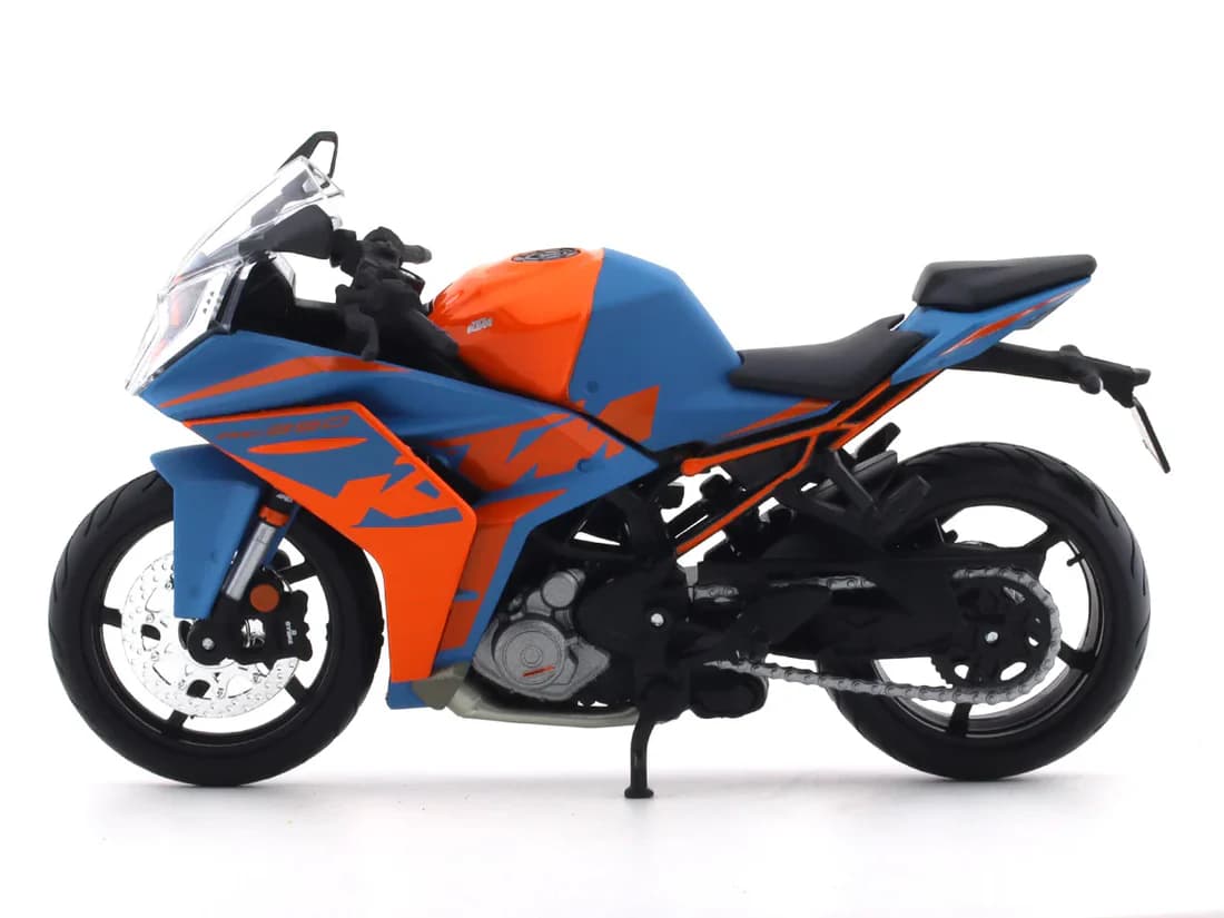 Maisto 1:12 Scale KTM RC 390 (2022) Diecast Sports Motorcycle Model – Orange
