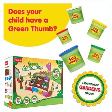 Funskool Fundough Summer Gardening Cutting And Mouding Playset