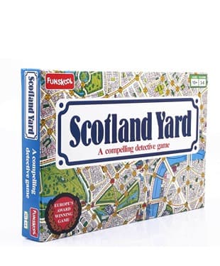 Funskool Games, Scotland Yard, A Compelling Detective And Strategy, Animal Board Game for Kids & Family, 2 - 3 Players, Ages 10 years and above
