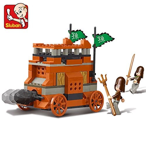 Sluban Red Cliff  Triumphant Three Kingdom Educational Bilding Block Toy for kids (Age 6+) 233 pcs of Block (Multicolor)