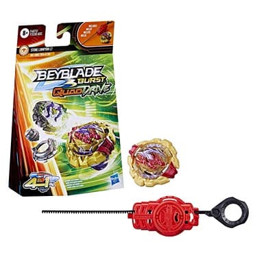 BEYBLADE Burst QuadDrive Stone Linwyrm L7 - Beyblade Spinning Top Starter Pack Toy, Beyblade Battling Game Top Toy with Launcher for kids Ages 8+, Original Beyblade by Hasbro