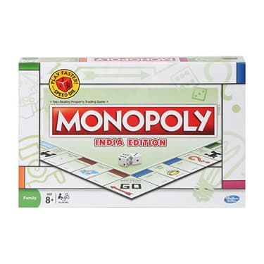 MONOPOLY Board Game (Multicolor) for Families and Kids Ages 8 and Up, Classic fantasy Gameplay