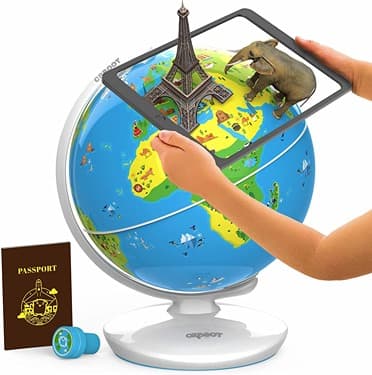 Shifu Educational Globe for Kids with 1000+ Facts on Animals, Places, Monuments and More - Orboot Earth Augmented Reality Based Fun Learning, Interactive Game ( 4-10 Years)