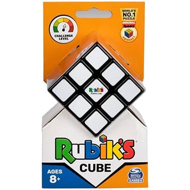 Rubik's Funskool Rubiks Cube, The Original 3X3 Colour-Matching Puzzle, Classic Problem-Solving Cube,1 Pc,for Kid