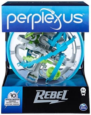 Perplexus Rebel 3D Maze Game by Spin Master - 70 Obstacles for Kids, Fun Brain Teaser Toy  age 8 +