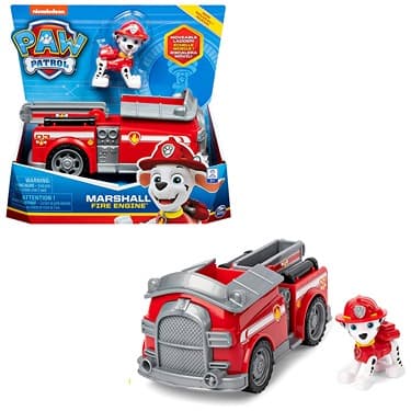 Paw Patrol, Marshall Fire Engine Vehicle with Collectible Figure