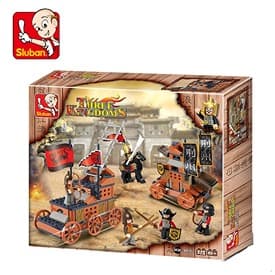 Sluban  RED Cliff Building Block Toys