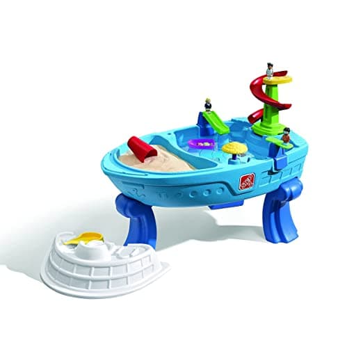 Step2 Fiesta Cruise Sand & Water Table | Kids Outdoor Summer Play Table