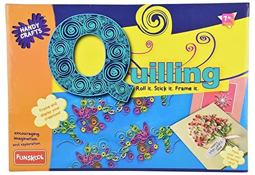 Handycrafts Funskool Quilling, Art and Craft Kit, Make Your own Quilling