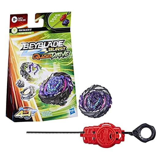 Beyblade Burst QuadDrive Roar Balkesh B7 Spinning Top Starter Pack,Battling Game