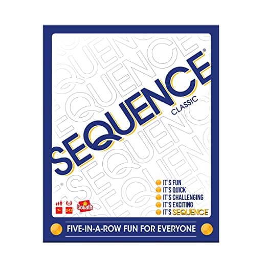 Funskool Games The Original Sequence, Game for The Entire Family, Multicolor,2-12 Players, 7 Years and Above,for Kids 7+Years
