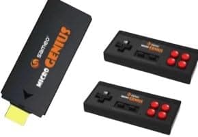 Sameo Micro Genius 8 Bit HDMI Gaming Console for Kids with 800 Built in 1 Classic HD Games Toy