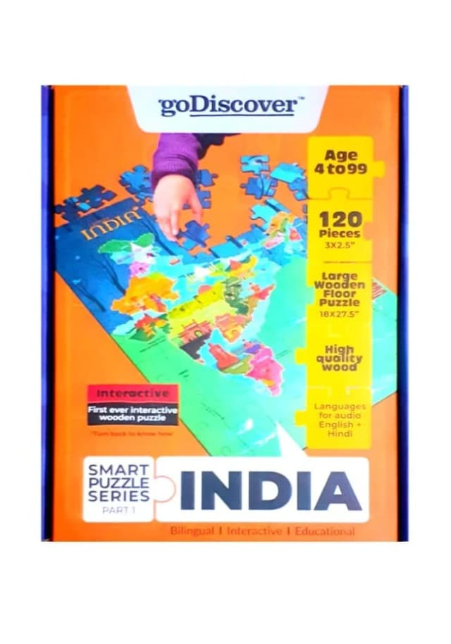 GoDiscover India Smart Puzzle Series - Part 1