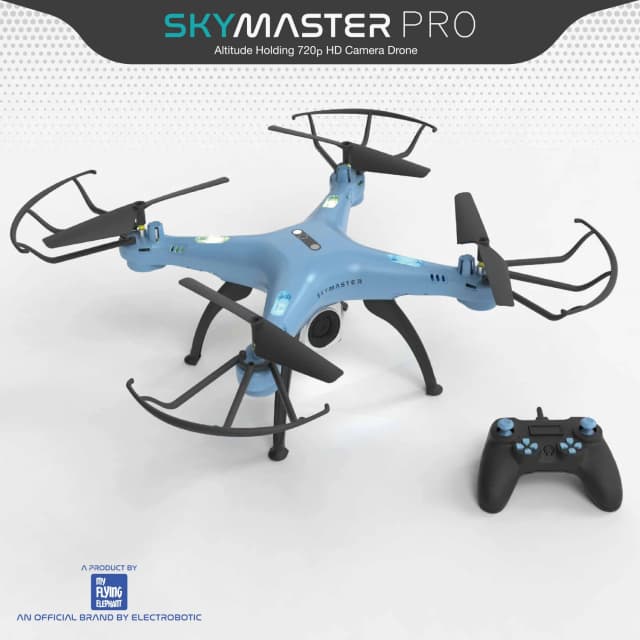 Skymaster Pro Drone with 720p HD Camera Packed with features The most affordable Drone with 360 flips and stunts