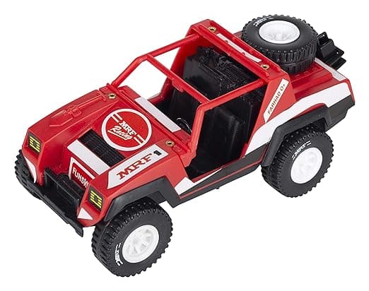 Funskool Giggles - Plastic Mrf Racing Jeep, Multicolour Push and Go vehicle