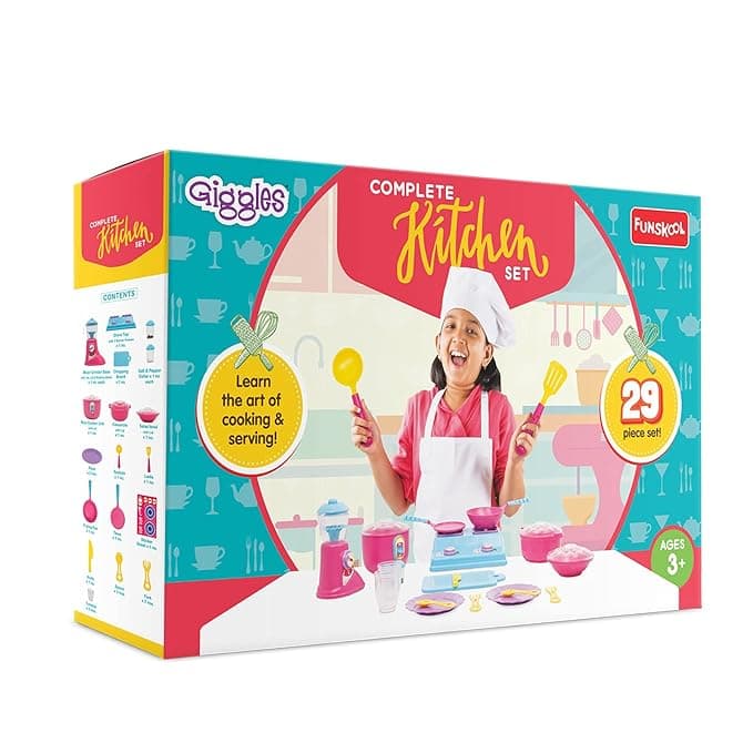 Giggles Funskool Complete Kitchen Set