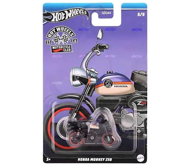 Hot Wheels 2024 Motorcycle Club Honda Monkey Z50