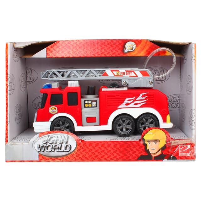 Dickie Toys 24" Light and Sound Fire Brigade Vehicle (With Working Pump)