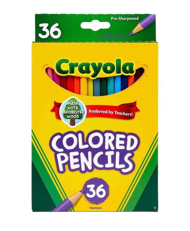 Crayola 36 Count Color Pencils Gold