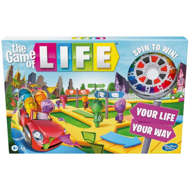 Hasbro Gaming - The Game of Life Board Game, Fun Board Game for Families and Kids, Board Game