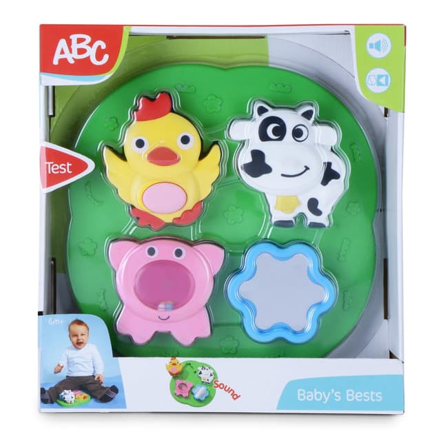 ABC Farm Puzzle with with Interactive Farm Animals
