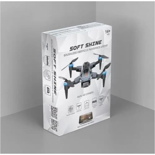 Soft Shine Drone 720P profession HD Wide Angle Camera WiFi fpv Drone Dual Camera Height Keep Drones Camera Helicopter Toys