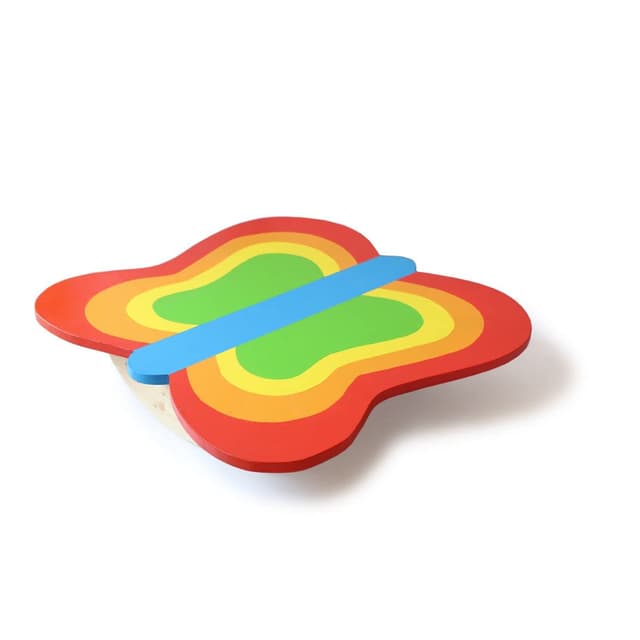 Shumee Butterfly Balance Board with Multicolour Child Safe Paint