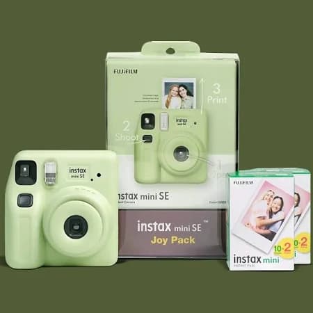 Fujifilm Instax Mini Se joy Pack(green)