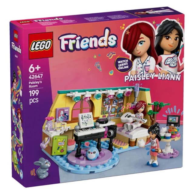 Lego 42647 Friends Paisley's Room (199 Pieces)