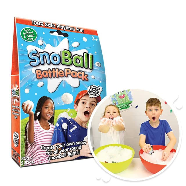 SIMBA SNOWBALL BATTLE PACK, 4 USE 80 GRAMS Bath Toy