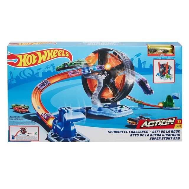 Hot Wheels GJM77 Spin wheel Challenge Play Set