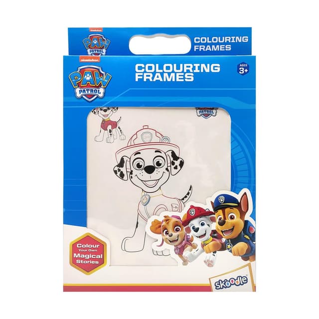 SKOODLE Paw Patrol Coloring Frames For kids