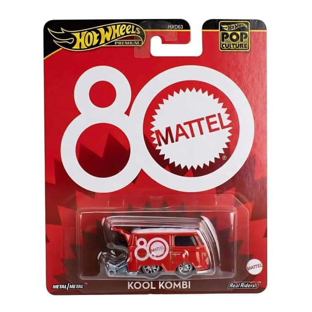 Hot Wheels Kool Kombi – Premium Pop Culture Edition Model JBL68 Die-Cast Collectible by Mattel  Made in Indonesia For All Ages