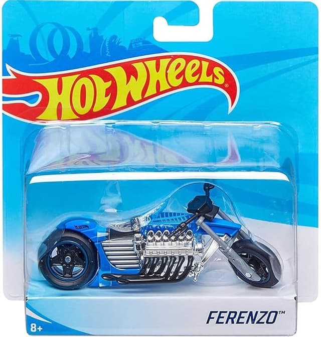 Hot Wheels 1:18 Street Power Motorcycle Toy Vehicle