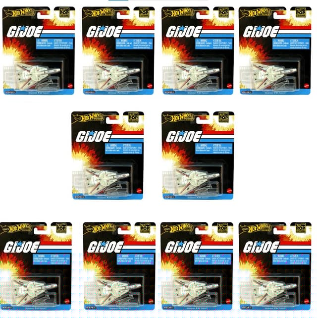Hot Wheels 10 combat  jet skystriker Pack – Model JBL77-9556  | Made in Indonesia | Mattel Official Sealed Box all ages