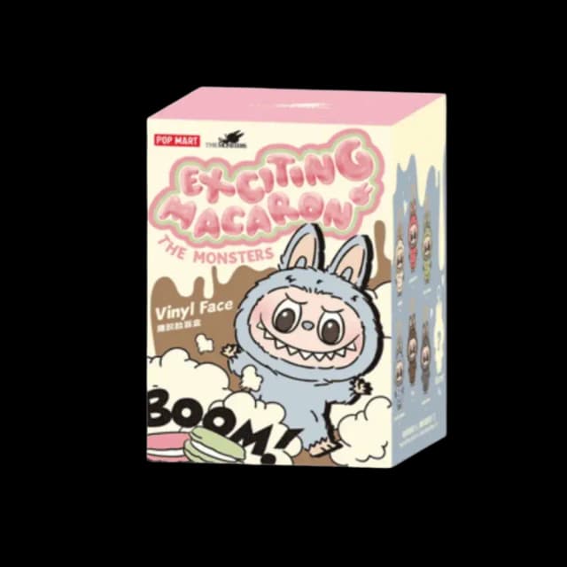 "Labubu The Monsters: Exciting Macaron Plush Series 1 – Blind Box Collectible Figure
