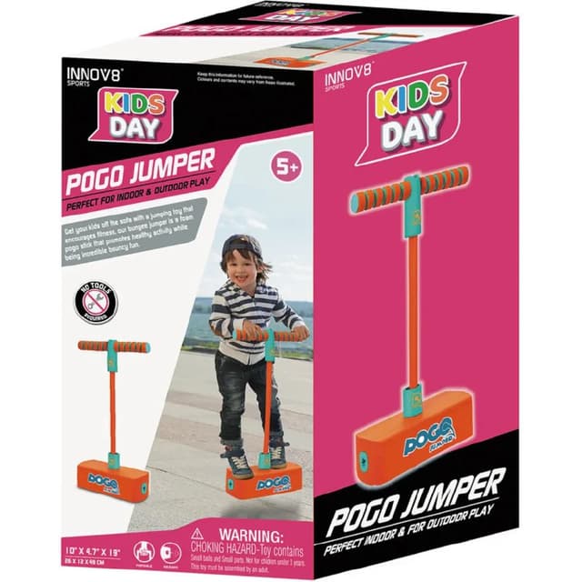 Innov8 Pogo Jumper for Kids Safe and Fun Bouncing Toy for Indoor and Outdoor Play
