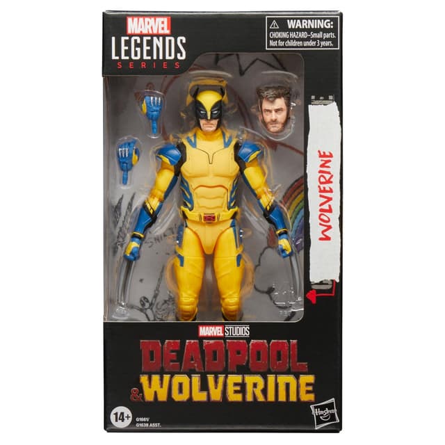 Marvel Legends Series Wolverine, Deadpool Wolverine Collectible 6 Inch Action Figure for Adults Ages 14 and Up