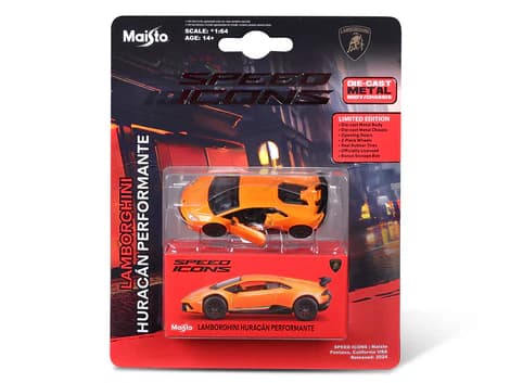 Maisto Speed Icons Lamborghini Huracán Performante Scale 1:64 Orange