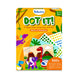 Skillmatics Paper Dot It Sticker Art Activity - Dinosaurs, Mess-Free Fun for Kids, 500+ Stickers, Craft Kits, DIY Activity, Travel Toys, Gifts for Boys & Girls Ages 3, 4, 5, 6, 7, Multicolour