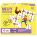 Chalk and Chuckles Why Connect Board Games for Kids 5+ Years, Fun Family Game, Learning & Educational Toy, Gift for Girls, Boys Age 6, 7, 8, 9 and up,